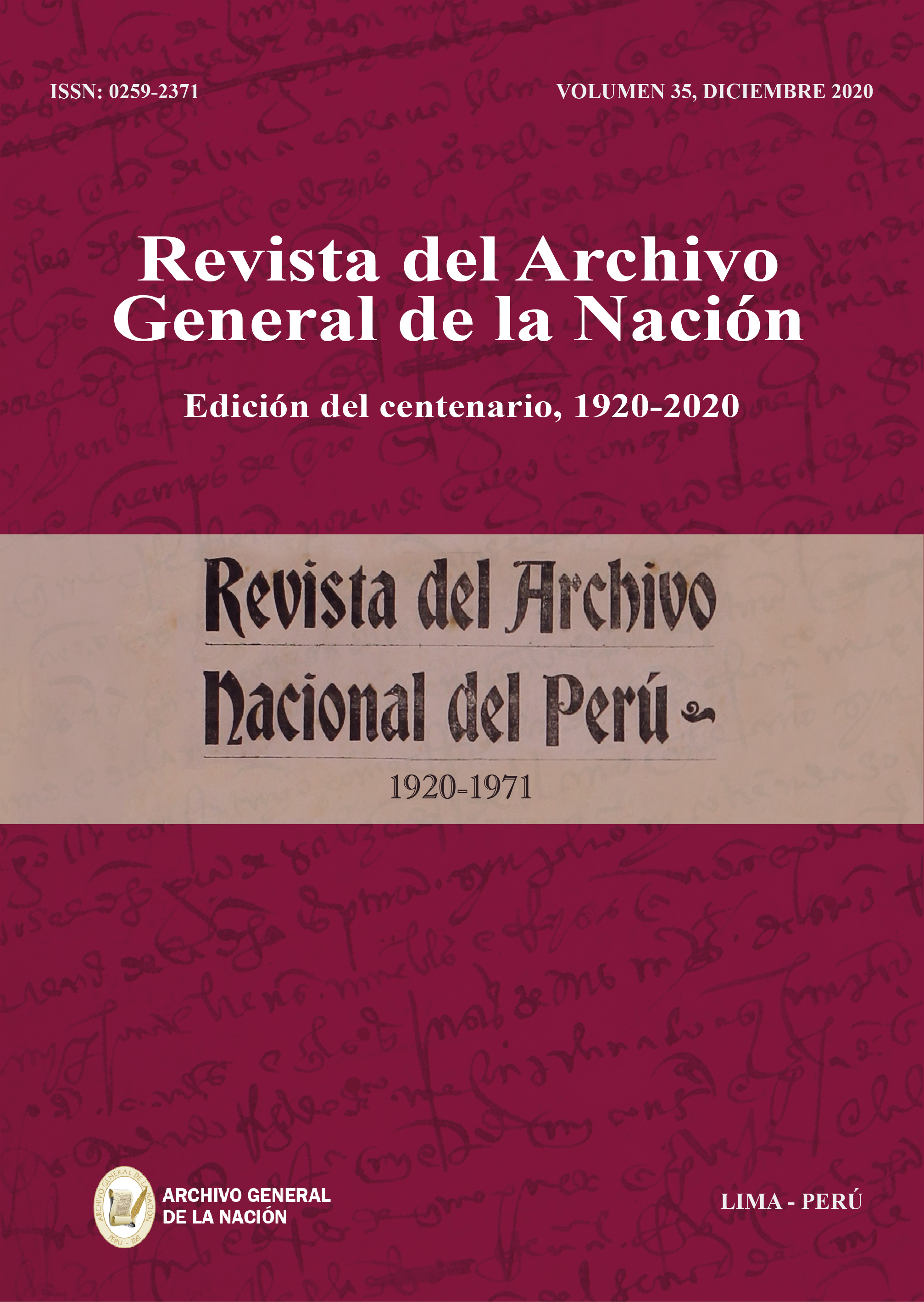 El Archivo Nacional del Perú: breve reseña su existencia | Revista del Archivo General la Nación